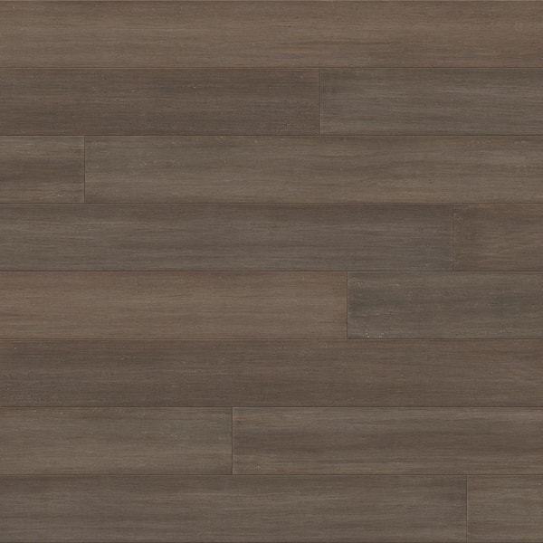 Home Decorators Collection Pecan 1/2 in. T x 7.5 in. W Hand Scraped Strand Woven Engineered Bamboo Flooring (22.7 sqft/case)