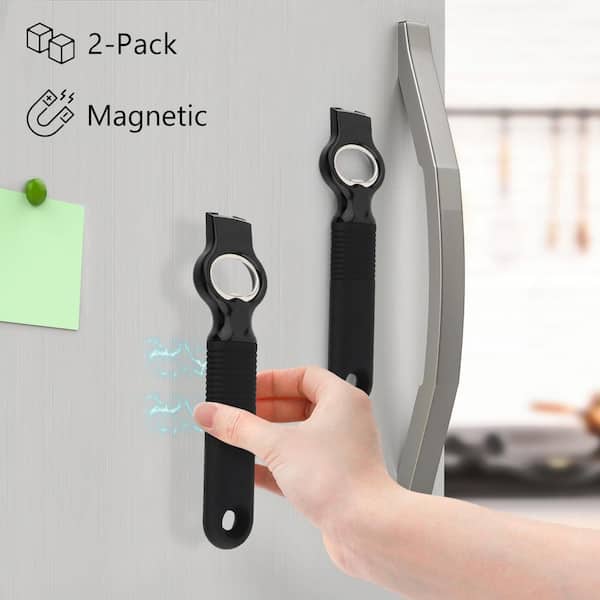 1 Pcs Beer Bottle Opener, Magnetic Automatic Bottle Opener, Stainless