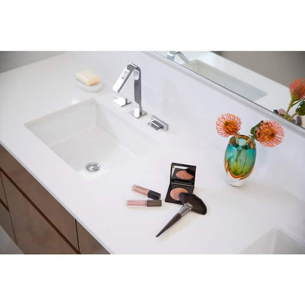 KOHLER Verticyl 19-3/4 in. Rectangle Undermount Bathroom Sink in Biscuit