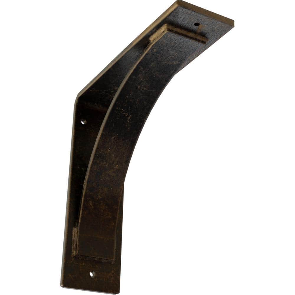 3 in. x 10 in. x 10 in. Antiqued Brass Morris Steel Bracket price history on PriceWatchPro