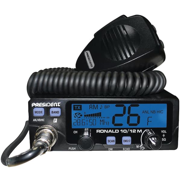 President Electronics Compact 10 Meter CB Radio RONALD - The Home Depot