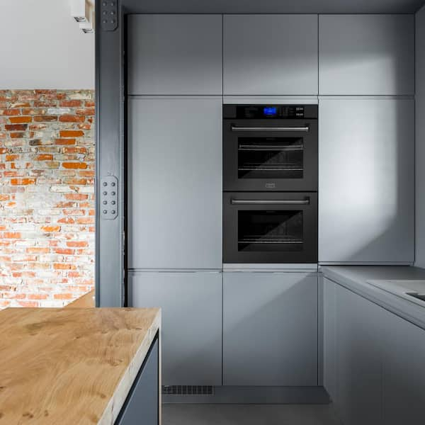 30 Single Wall Oven in Black Stainless Steel