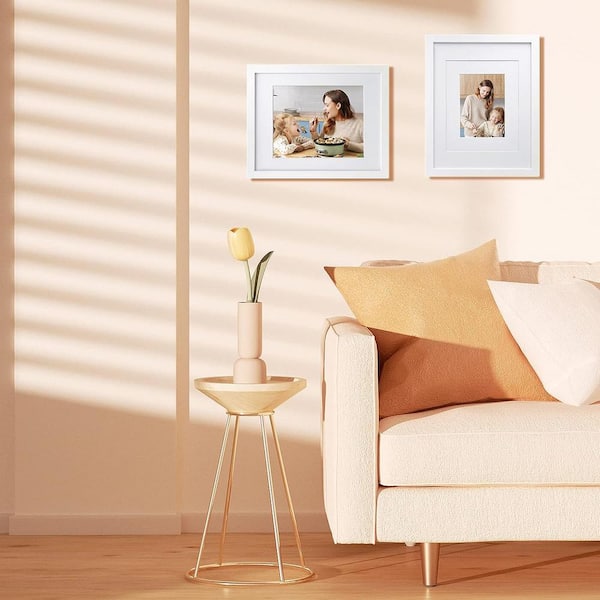 11 in. x 14 in. White Picture Frames (Set of 4)