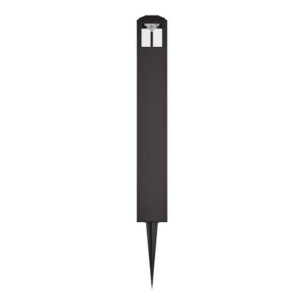 Havenridge 150 Lumen 20 in. Low Voltage Espresso Bronze Integrated LED Outdoor Bollard Light
