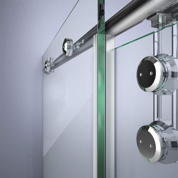 96 in. L Clear Vinyl Door Seal for 3/8 in. Glass Shower Door