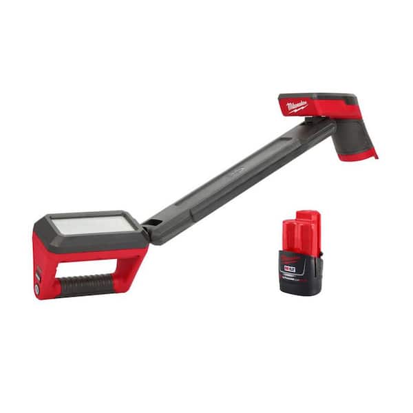 M12 12V Lithium-Ion Cordless LED Underbody Light with M12 2.0 Ah Compact Battery Pack