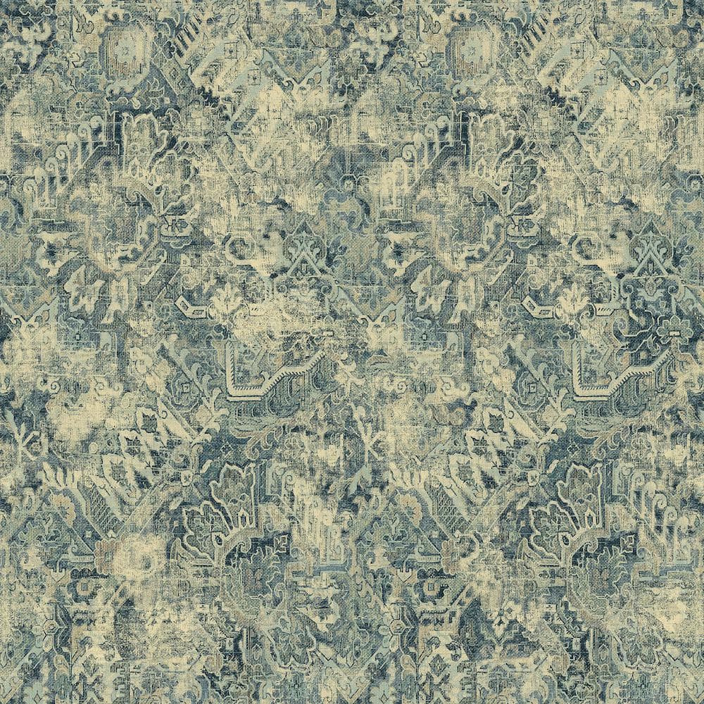 SURFACE STYLE Cumbrae Denim Abstract Vinyl Peel and Stick Wallpaper ...