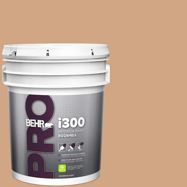 BEHR PRO 5 gal. #260F-4 Sunset Beige Eggshell Interior Paint