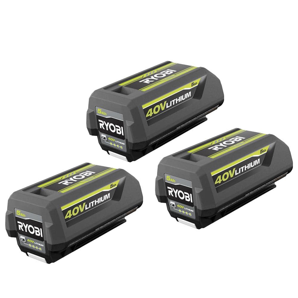 For Ryobi 18V Battery 5Ah Replacement | P108 Lithium Batteries 2 Pack