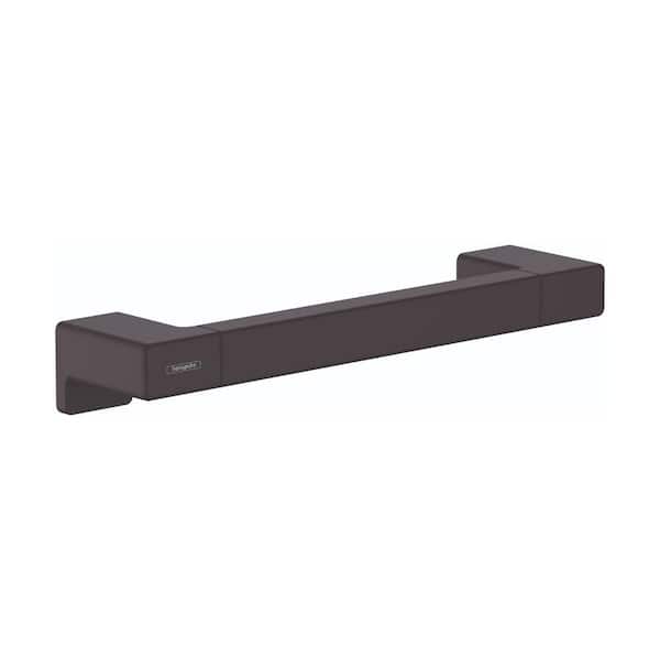 AddStoris 3 in. Wall Mounted Towel Bar, 12 in. in Matte Black