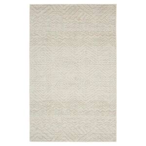 Zig Zag Collection 100% Polypropylene Area Utility Rug