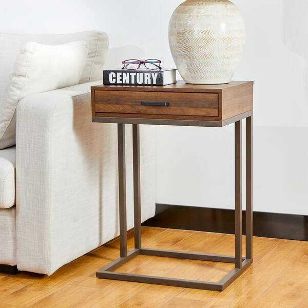 c side table with usb