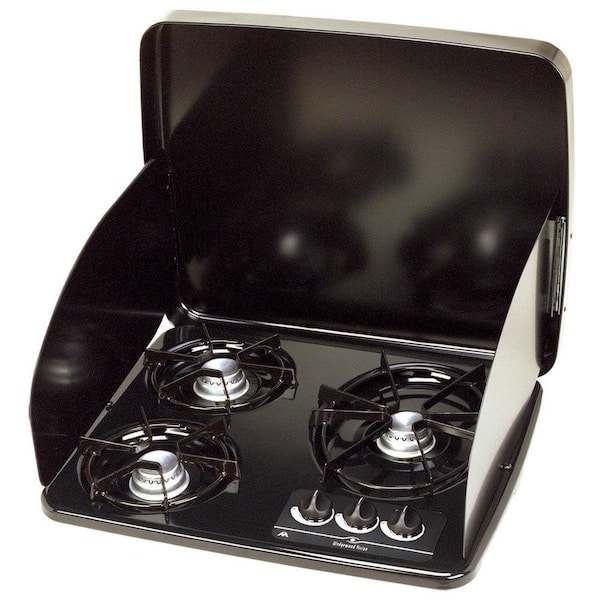 Atwood 56461 Three Burner Cooktop Cover - Stainless Steel