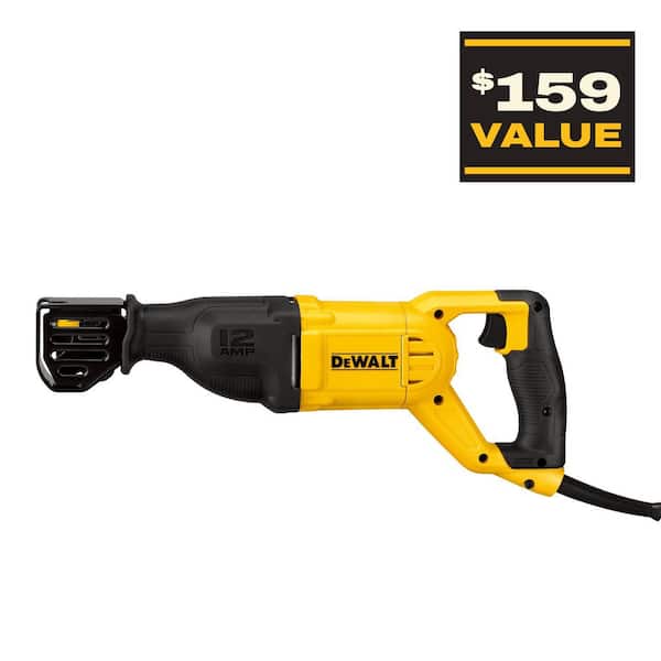 12 Amp Corded Variable Speed Reciprocating Saw
