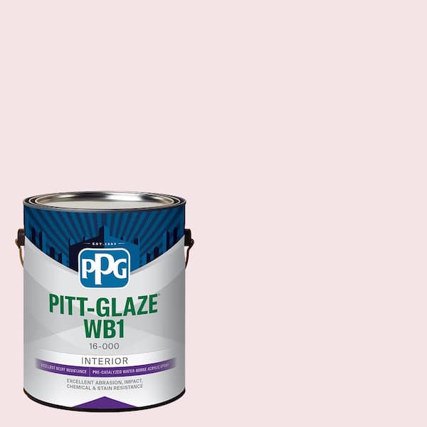 Pitt-Glaze 1 gal. PPG1184-1 Gaiety Eggshell Interior Paint Waterborne 1-Part Epoxy
