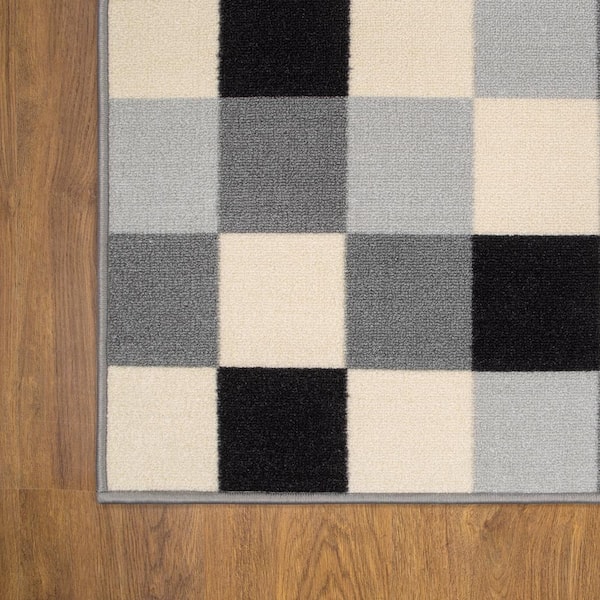  Rubber Backed Area Rug, 39 X 58 inch (fits 3x5 Area