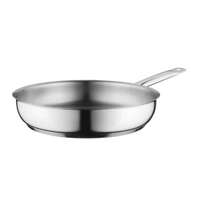 11 in. Essentials Comfort 3.8 qt. Stainless Steel 18/10 Frying Pan