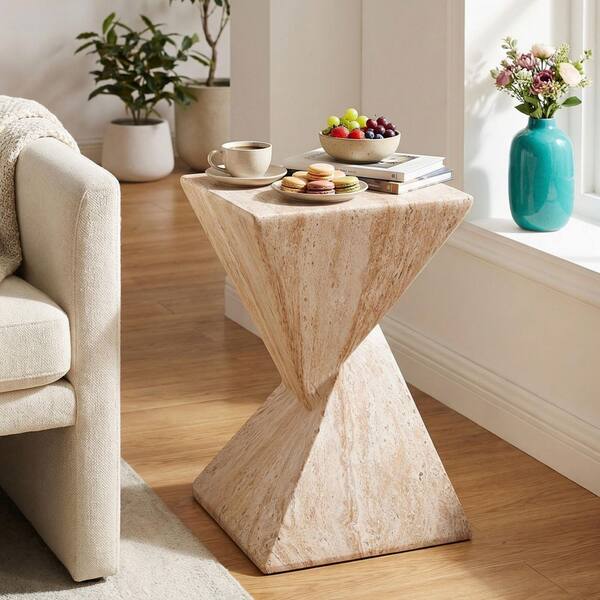 CHRISTOPHER KNIGHT HOME Westfield Modern Patio Beige Marble Finish