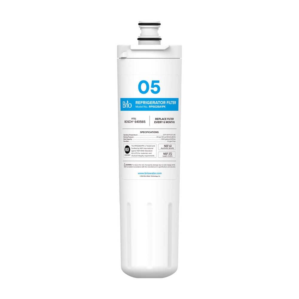 Brio 6026A Replacement for Bosch 640565,3M Cuno CS-52, EVOLFLTR10 AP3961137, Whirlpool WHKF-R-Plus