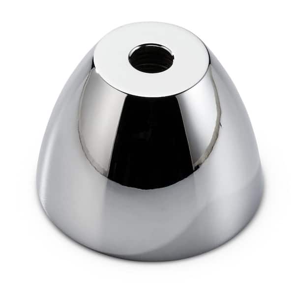 1.3 in D. Cast Brass Escutcheon in Chrome