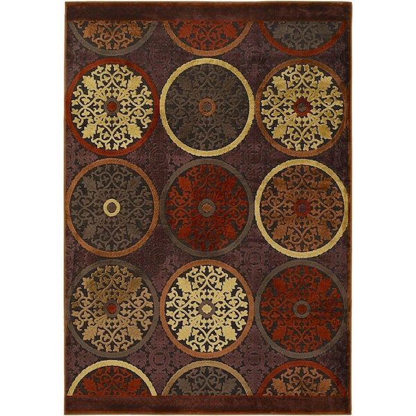 Home Decorators Collection Clay Red 8 ft. x 11 ft. Area Rug