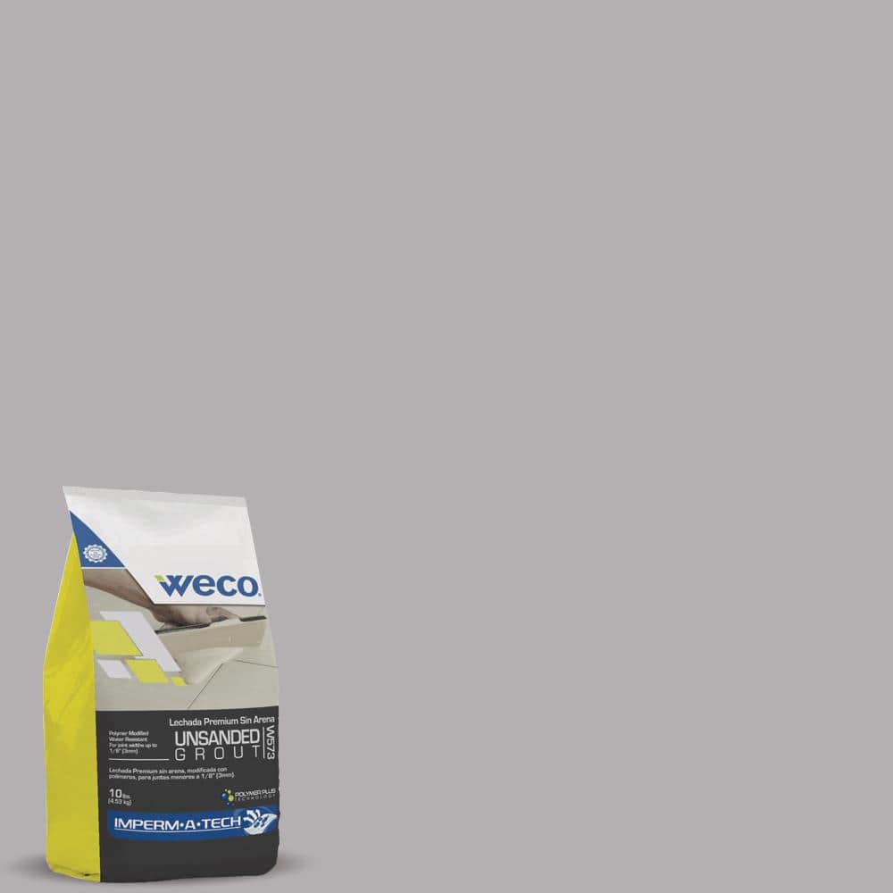 WECO W-573 Silver Gray 10 lbs. Unsanded Grout for Wall and Floor