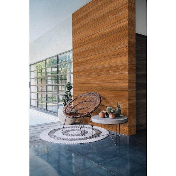 Easy Planking Thermally Modified Wood Siding Board 1 in. x 6 in. x 8 foot long in Grooved Design (6-Pack)