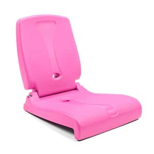 Flip Seat Bright Pink Plastic Folding Beach Chair