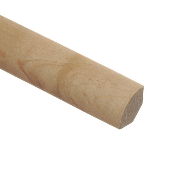 Zamma Maple Natural/Pristine 3/4 in. Thick x 3/4 in. Wide x 94 in. Length Hardwood Quarter Round Molding