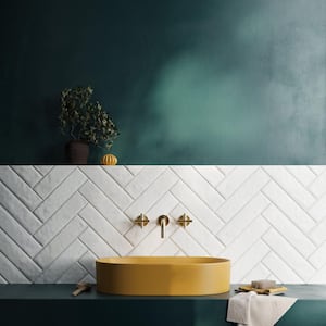 LAU 3X12 Artesano Matte Black Wall Tile - Tile for Less Utah