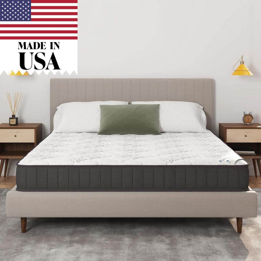 Full Medium-Firm Hybrid Mattress with Encased Coil