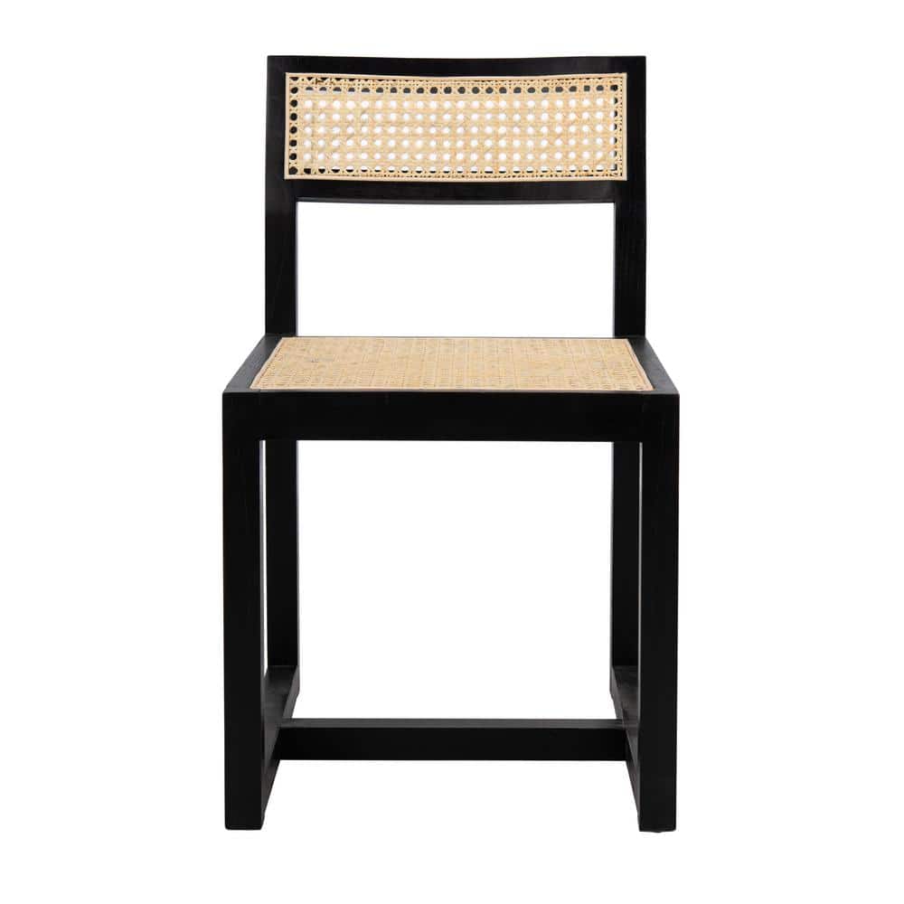 Bernice Black/Natural Elm Dining Side Chair