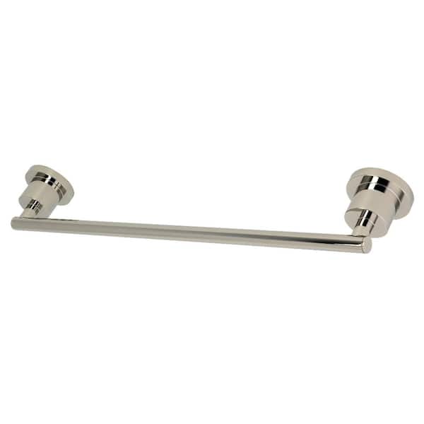 1-Pack Concord 18 in. Wall Mounted Towel Bar in Polished Nickel