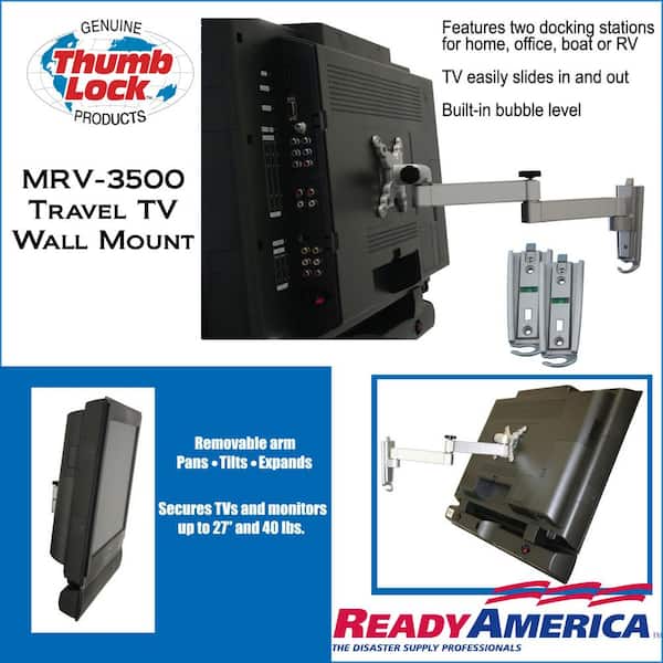 Ready America Travel TV Wall Mount Kit MRV3500 - The Home Depot