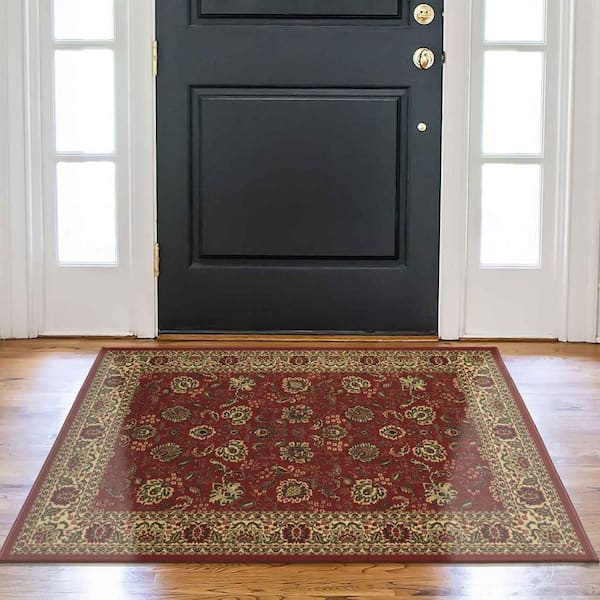 Ottomanson Ottohome Collection Non-Slip Rubberback Oriental