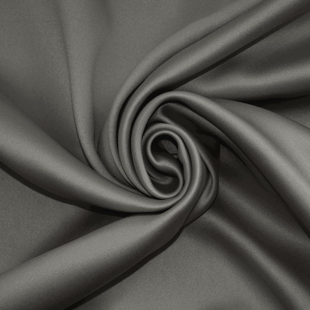 Oslo Gray 52" x 63" 100% Blackout Grommet Curtain Panel