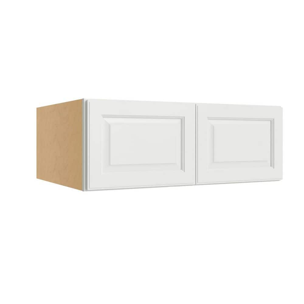 Brighton Raised 33 in. W x 12 in. H x 24 in. D in Painted White Plywood Ass