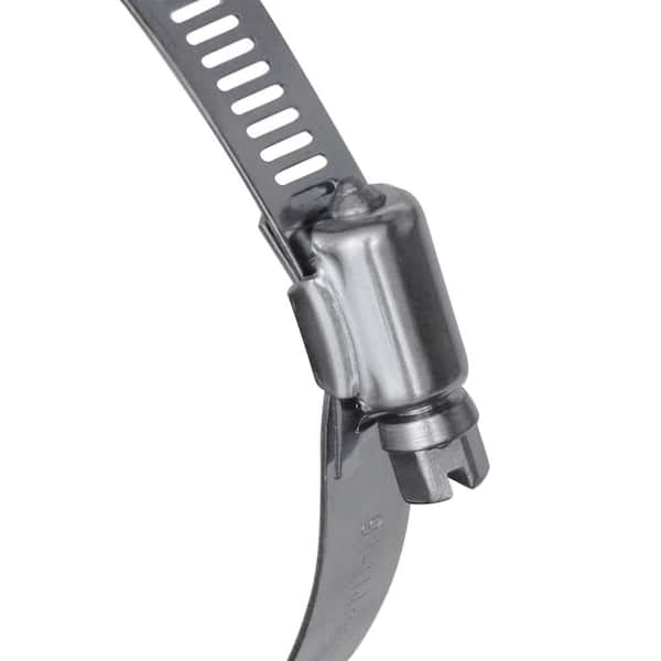 4 in. Galvanized Steel Worm Gear Clamp