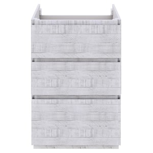 Formosa 58 in. W x 20 in. D x 34.1 in. H Modern Double Bath Vanity Cabinet without Top in Rustic White