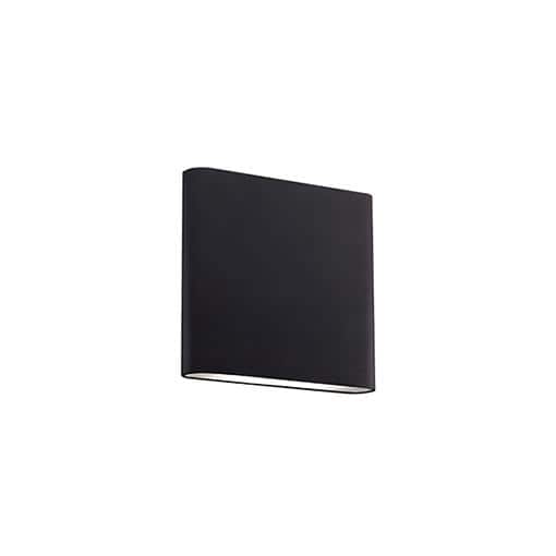 Black Aluminum Dimmable LED Wall Sconce