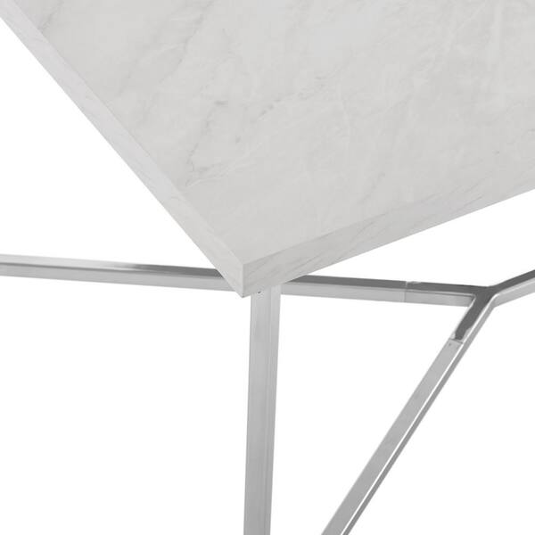 Walker Edison Furniture Company 42 In Chrome White Large Rectangle Faux Marble Coffee Table Hdf42luxwmc The Home Depot - Walker Edison Marble Gold Mid Century Modern Rectangle Coffee Table Walker Edison Furniture Company 42 In Chrome White Large Rectangle Faux Marble Coffee Table Hdf42luxwmc The Home Depot - Walker Edison Marble Gold Mid Century Modern Rectangle Coffee Table