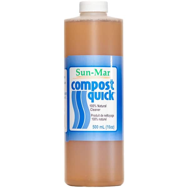 Sun-Mar Waterless Toilet Compost Starter and 16 oz. Compost Quick
