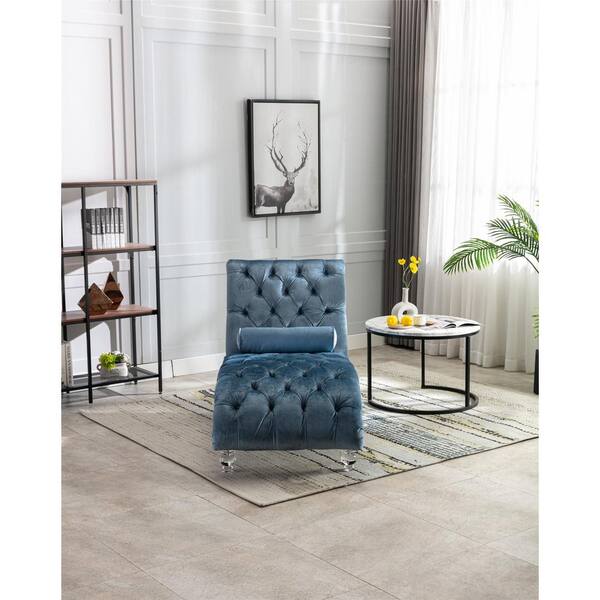 Tufted Chaise Lounge Living Room Sets Living Rooms Chartreuse Green