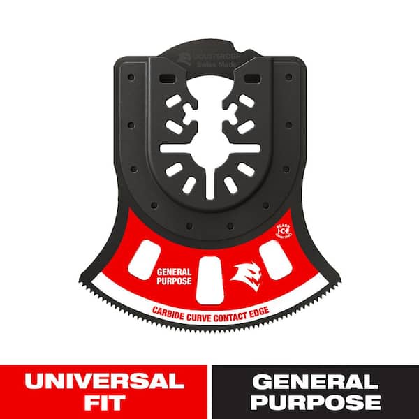 DIABLO 2-3/4 in. AMPED Demo Demon Universal Fit Carbide Teeth Oscillating Blade for General Purpose Cuts