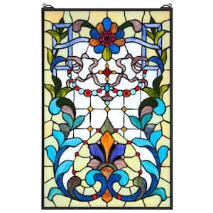 Bonifacio Tiffany-Style Stained Glass Window Panel
