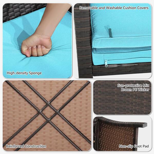 Rattan seat cushion discount covers