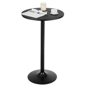 Bistro Pub Metal Table Round 24 in. Bar Height Cocktail Table