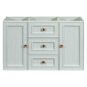 17.9 in. W x 29.3 in. D x 18 in. H Wall Mounted Bath Vanity Cabinet without Top in Green Cabinet Only Functional Drawer