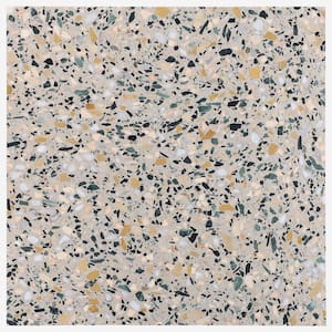 Terra Italia Cava Terra 8 in. x 0.47 in. Honed Marble Floor and Wall Tile Sample