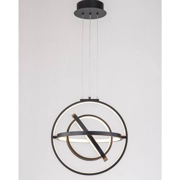 Alliber Dimmable LED Geometric Chandelier